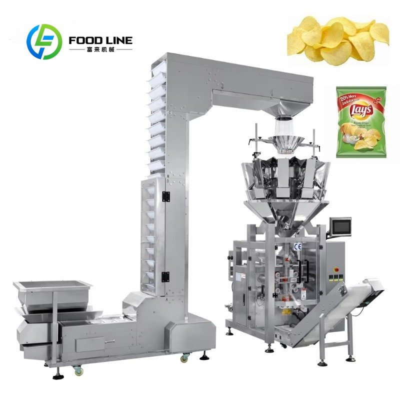 Dried Fruit Mix - カスタマイズ可能な高精度マルチヘッド計量機付き縦型FFS包装機（50g～500g）混合ナッツ、ドライフルーツ、乾燥食品工場向け