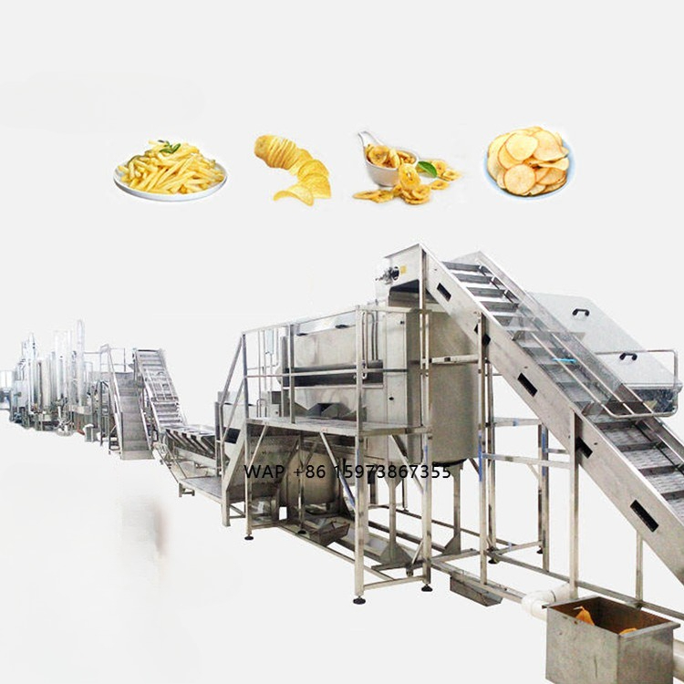 Food Snacks Chips - スナック食品全自動焼きポテトチップス製造ライン製造機