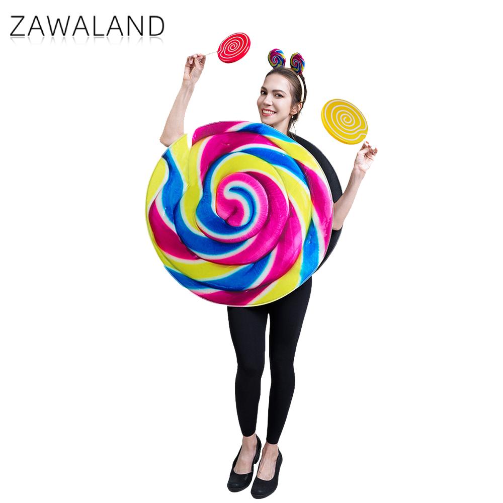 Zawaland 巨大な面白いロリポップハロウィンコスチュー - Food Giant Snacks のレビューと価格