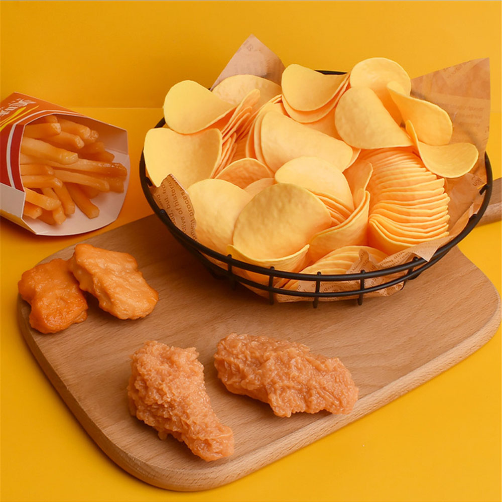 20個/ロット リアルなフェイクフードモデル 結婚式 誕生日 - Food Snacks Chips のレビューと価格