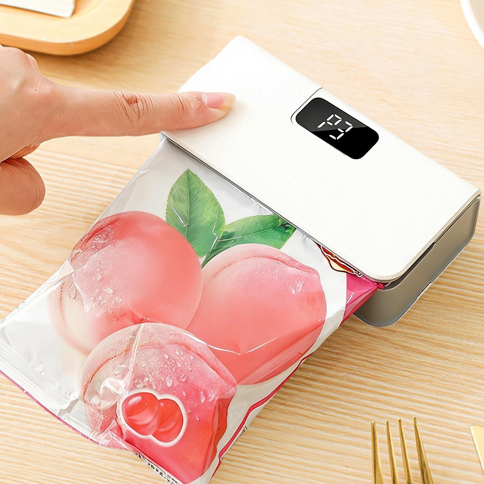 チップバッグ再シーラー充電式磁気高速加熱6段階調節トラベルフ - Food Snacks Chips のレビューと価格