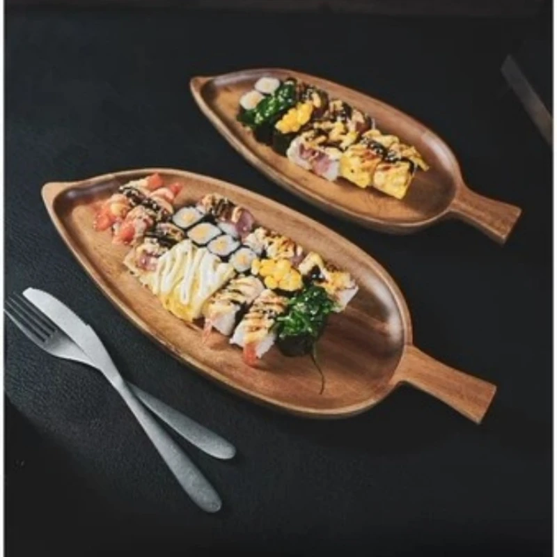 ハンドル付きの木製サービングトレイ,フードサービス,コーヒー - Food Snacks In Japan のレビューと価格