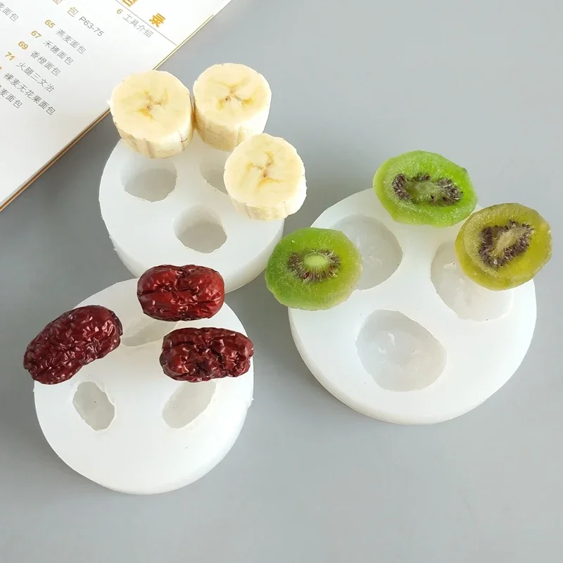 3d フルーツシリコーン金型バナナスライスキウイ乾燥ナツメフ - Dried Fruit Mix のレビューと価格